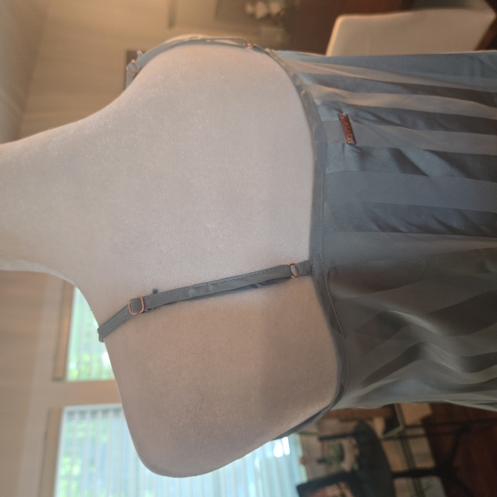 Danskin Womens Striped Solid Lightweight Satin Ta… - image 4